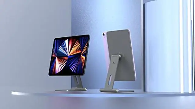 Alt view image 3 of 4 - ADAM ELEMENTS Foldable & Adjustable Magnetic Stand- Mag M Magnetic Mount for iPad Pro 12.9" (3rd, 4th & 5th Generation)