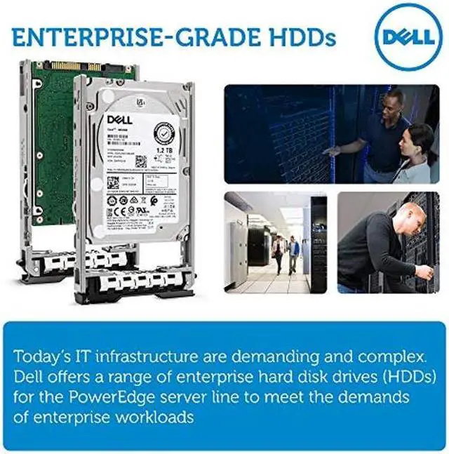 Alt view image 4 of 5 - Dell 400-AJPD 1.2TB 10K SAS 12G 2.5" | 0G2G54 ST1200MM0099 Exos 10E2400 | PowerEdge HDD Enterprise Hard Drive in 13G Tray Bundle with Compatily Screwdriver Compatible with 463-7475 89D42 R730 T310