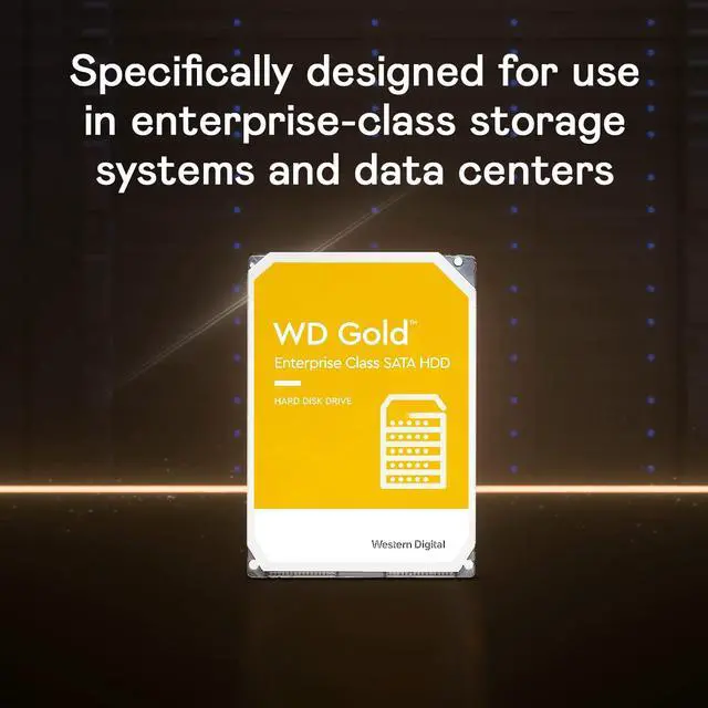 Alt view image 2 of 4 - WD Gold 4TB Enterprise Class Hard Disk Drive - 7200 RPM Class SATA 6 Gb/s 128MB Cache 3.5 Inch - WD4002FYYZ