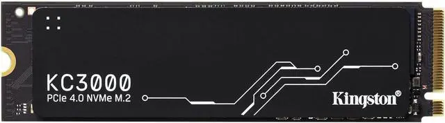 Main image of Kingston KC3000 PCIe 4.0 NVMe M.2 1024 GB SSD - High-Performance Storage for Desktop and Laptop PCs -SKC3000S/1024G