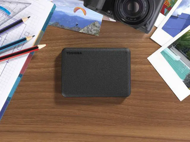 Alt view image 5 of 5 - Toshiba Canvio Advance 4TB Portable External Hard Drive USB 3.0, Black - HDTCA40XK3CA