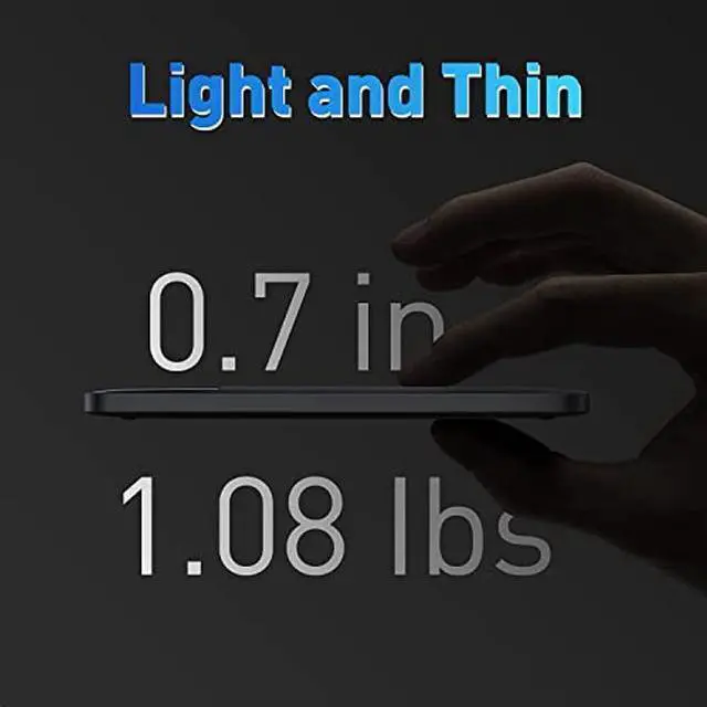 Alt view image 2 of 5 - Baseus Laptop Power Bank, 100W Blade USB C Portable Laptop Charger, Super Fast Charging 20000mAh Slim Battery Pack for Laptop, MacBook Air, Dell, IPad, HP, iPhone, Samsung Galaxy, Switch and More