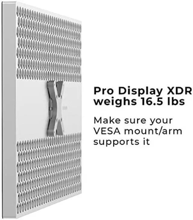Alt view image 5 of 5 - HumanCentric VESA Adapter Compatible with Apple Pro Display XDR Mount, Replacement VESA Mount Adapter for Apple VESA Mount Adapter for Pro Display XDR, Mount a Pro Display XDR VESA Arm or VESA Stand