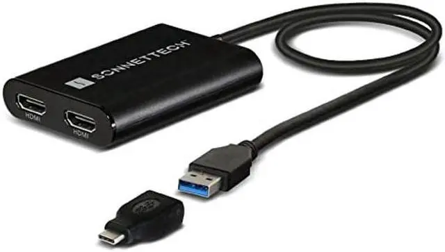 Main image of Sonnet DisplayLink Dual 4K HDMI Adapter for M1 Macs