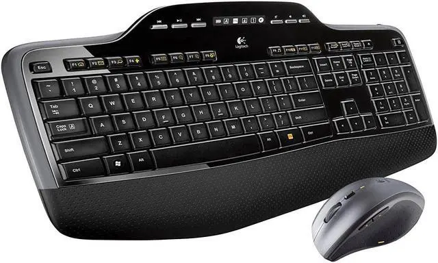 Main image of Logitech Wireless Desktop MK710 - Keyboard - wireless - 2.4 GHz - mouse - USB wireless receiver - English - US - WLS DESKTOP MK710 UNIFY RECEIVER