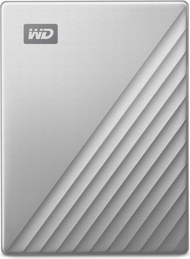 Main image of Western Digital 2TB My Passport Ultra for Mac Silver Portable External Hard Drive HDD, USB-C and USB 3.1 Compatible - WDBPMV0040BSL-WESN