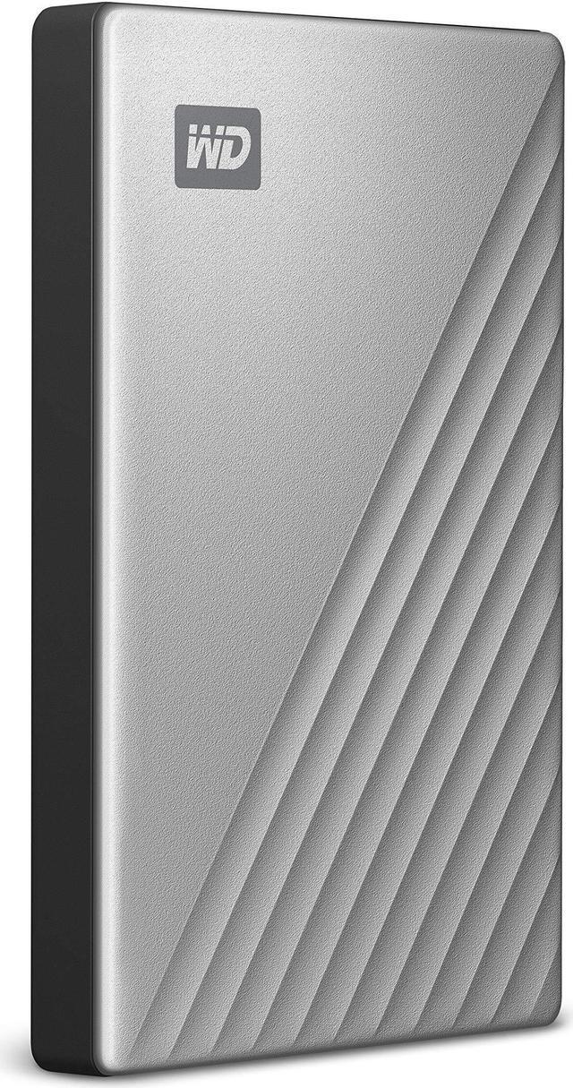 Alt view image 3 of 5 - Western Digital 2TB My Passport Ultra for Mac Silver Portable External Hard Drive HDD, USB-C and USB 3.1 Compatible - WDBPMV0040BSL-WESN