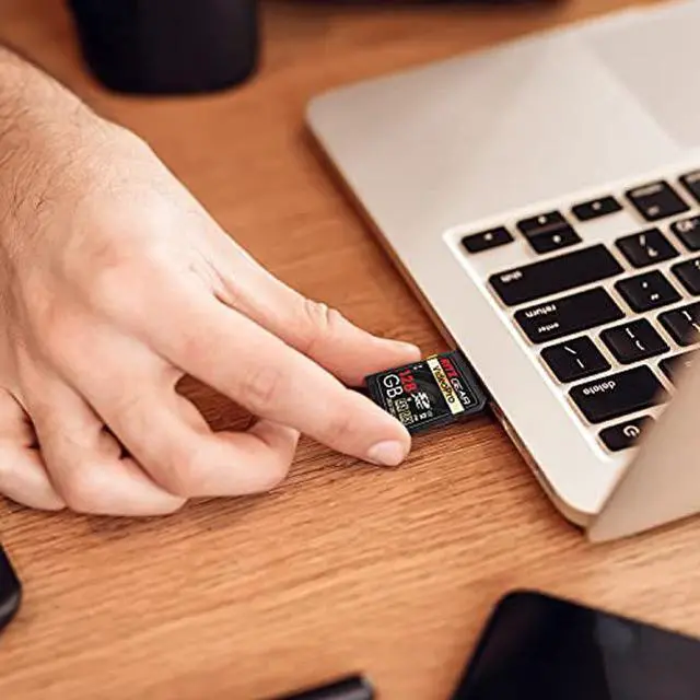 Alt view image 5 of 5 - Ritz Gear 128GB High-Speed SDXC UHS-II SD Card, C10, U3, V90, Full-HD & 8K Memory Card for DSLR, Cinema-Quality Video Cameras