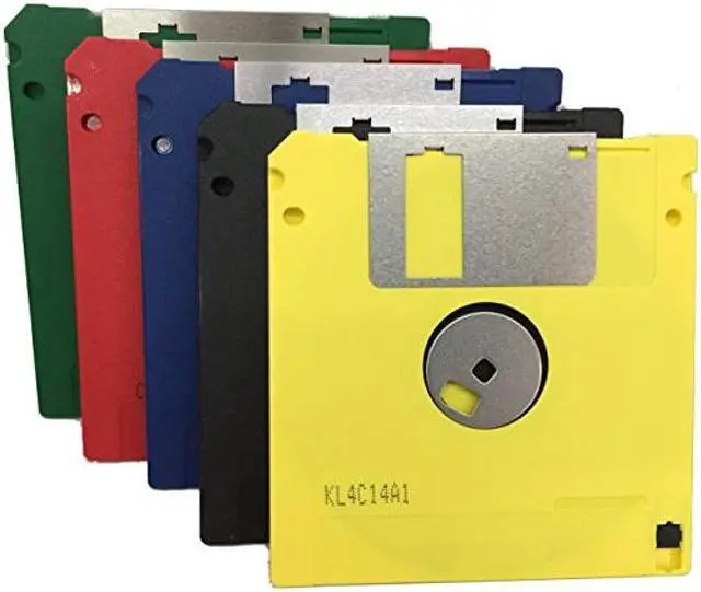 Alt view image 2 of 4 - 3.5" DD2 720KB UnFormatted Floopy Disks Diskettes (50-Bulk Pack, Assorted Rainbow Colors)