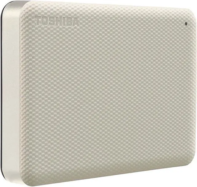 Main image of Toshiba Canvio Advance 4TB Portable External Hard Drive USB 3.0, White - HDTCA40XW3CA
