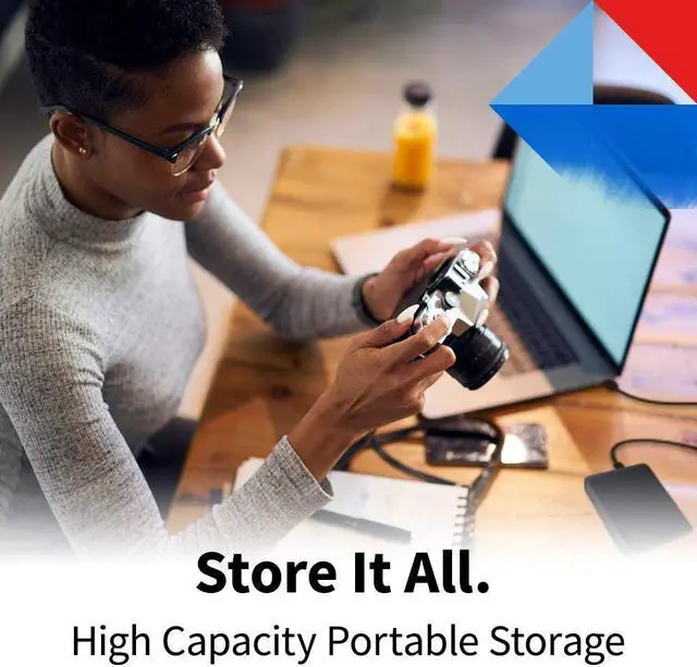 Alt view image 4 of 5 - Toshiba Canvio Advance 4TB Portable External Hard Drive USB 3.0, White - HDTCA40XW3CA