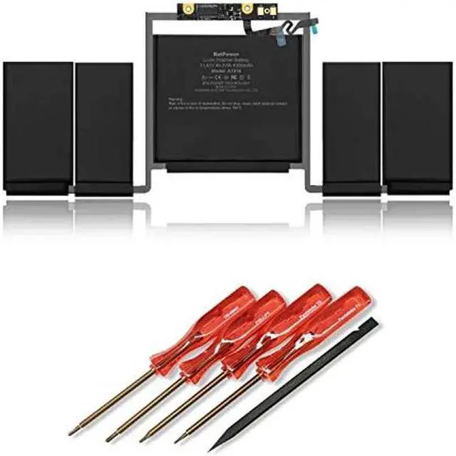 Main image of BatPower A1819 Replacement Laptop Battery for Apple Late 2016 Mid 2017 MacBook Pro 13 A1706 EMC 3071 EMC 3163 Battery MacBook Pro 13" Four Thunderbolt 3 Ports A1706 Apple A1819 Battery 49.2Wh