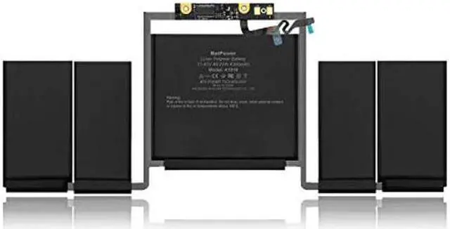 Alt view image 2 of 5 - BatPower A1819 Replacement Laptop Battery for Apple Late 2016 Mid 2017 MacBook Pro 13 A1706 EMC 3071 EMC 3163 Battery MacBook Pro 13" Four Thunderbolt 3 Ports A1706 Apple A1819 Battery 49.2Wh