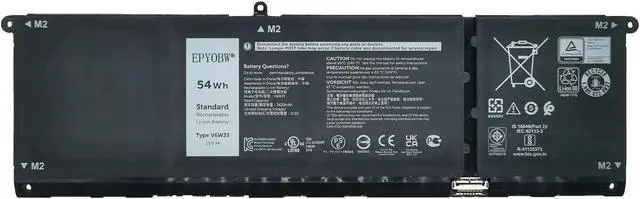 Main image of EPYOBW V6W33 Laptop Battery 54Wh 15V Compatible with Dell Latitude 3330 3430 3530 / Inspiron 3520 5320 5420 / Inspiron 7415 7425 2-in-1 / Vostro 3510 5310 5410 Series G91J0 0FH3K2 0MVK11 TN70C