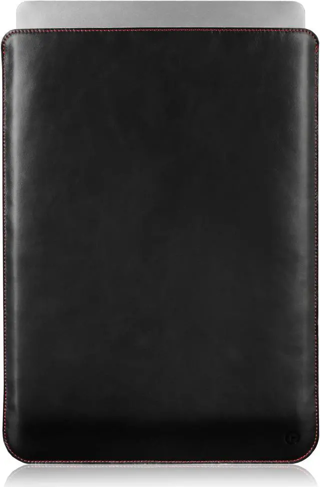 Main image of Casemade Real Leather Laptop Sleeve for MacBook Pro & Air Fits 13, 14, 15 & 16 Inch - Genuine Full Grain Leather with Soft Wool Lining (14 Inch - MacBook-Pro M1/M2/M3)