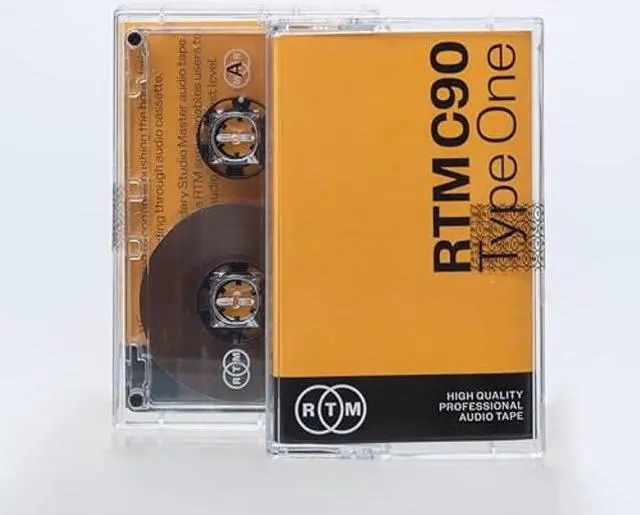 Alt view image 2 of 4 - RTM C90 | Type 1 90 Minute Blank Music Cassettes | Ideal for Audio Recording | Studio Quality | Pack of 10 Cassettes
