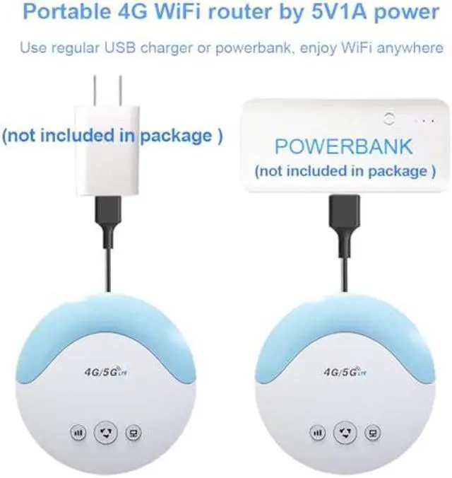 Alt view image 4 of 5 - HOSAYA LC119 LTE CPE 4G SIM Card Router 32 WiFi Users RJ45 Ports Convenient 5V Supply Portable WiFi Hotspot Wireless Modem Cute Shape Easy Carry for Travel or on car to Share WiFi Multiple Languages