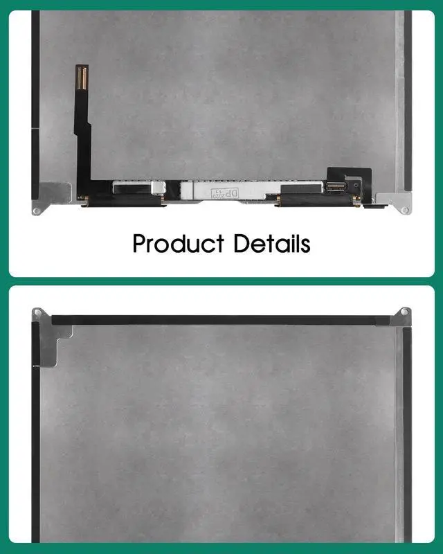 Alt view image 5 of 5 - for iPad 10.2 2019 Screen Replacement 7 7th Gen A2197 A2200 A2198 for iPad 10.2 2020 8th Gen LCD Display A2428 A2429 A2270 A2430 Repair Kits for iPad 10.2 9th 2021 LCD A2603 A2604 (Without Digitizer)