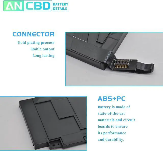 Alt view image 3 of 5 - XG4K6 5XJ6R Battery Replacement for Dell XPS 17 9700 9710 9720 9730 Precision 5750 5760 5770 SeriesXG4K6 01RR3 001RR3 F8CPG 0F8CPG OF8CPG KVPMY 0YY3V KRDHV 3ICP7/54/65-2 11.4V 97Wh/8071mAh 6-Cells