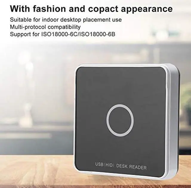 Alt view image 4 of 5 - 915Mhz USB UHF RFID Reader, Desktop Card Reader Writer NonContact Electronic Tag Access Control