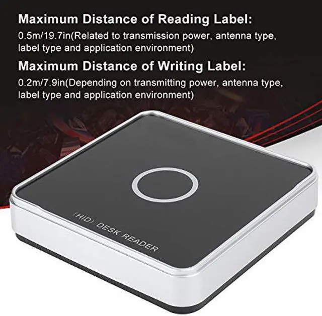Alt view image 5 of 5 - 915Mhz USB UHF RFID Reader, Desktop Card Reader Writer NonContact Electronic Tag Access Control