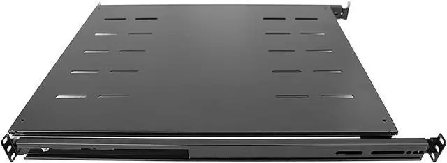 Main image of RAISING ELECTRONICS Sliding Fixed Rack Server Shelf 1U 19inch 4 Post Rack Mount-Adjustable 24inch-32inch