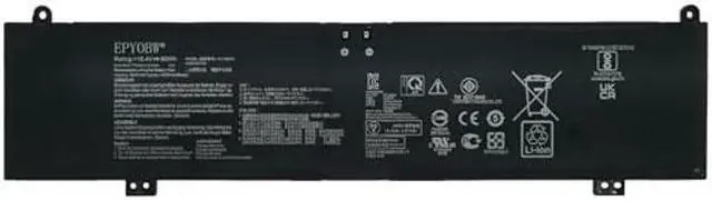 Main image of EPYOBW C41N2013 Laptop Battery 90Wh Compatible with Asus ProArt StudioBook 16 H5600Q / Rog Strix G15 G17 / Rog Zephyrus G15 S17 M16 / TUF Gaming A15 FA507 Series C41N2013-1 0B200-03880-100