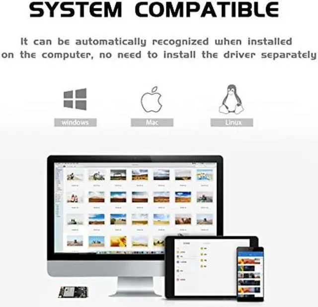 Alt view image 5 of 5 - mSATA SSD 1TB SHARKSPEED Plus Internal Mini SATA SSD Drive 3D NAND Solid State Drive for Mini PC Notebooks Tablets PC(mSATA 1TB)