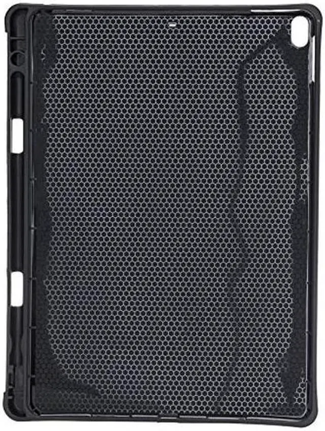 Alt view image 3 of 4 - Venito Lecce Leather Wallet Case Compatible with iPad Mini 5 (5th Generation), 2019 - Flex Handle Tablet Wallet - Rustic Black