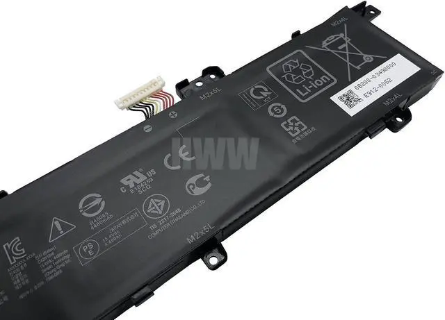 Alt view image 3 of 4 - HWW New 15.4V 71Wh 4614mAh C42N1846 Battery Compatible with Asus ZenBook Pro Duo UX581GV UX581GV-XB74T UX581GV-XB94T Series, Black