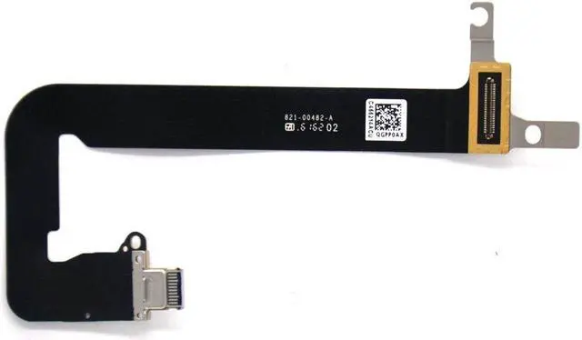 Main image of Padarsey I/O USB-C Power Board Jack Flex Cable Replacement for MacBook 12" inch A1534 2016-2017 P/N 821-00482-A 821-00482-05
