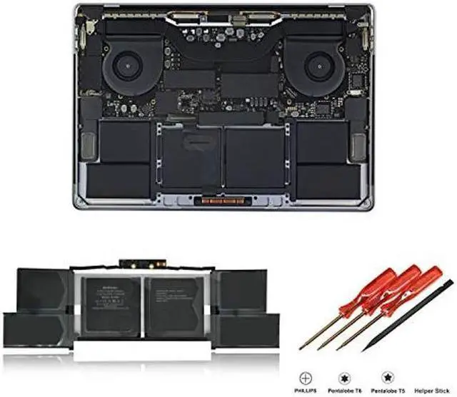 Alt view image 2 of 5 - BatPower A1953 Replacement Laptop Battery for Apple Mid 2018 2019 MacBook Pro 15-inch A1990 EMC 3215 EMC 3359 BTO/CTO Battery MacBook Pro 15" Touch Bar A1990 Apple A1953 Battery 83.6Wh
