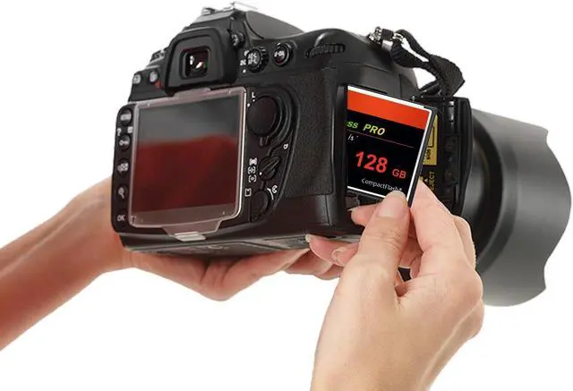 Alt view image 2 of 4 - CF128GB CompactFlash Memory Card UDMA Speed Up to 160MB/s Camera Card