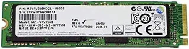 Main image of SSD for Lenovo ThinkPad Yoga ThinkPad Edge Helix 256 GB SSD Hard Drive 00UP436