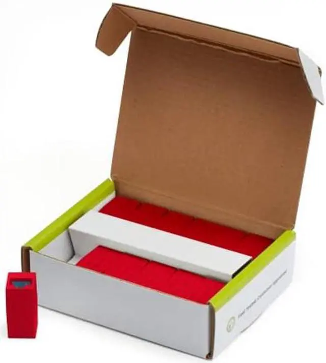 Alt view image 5 of 5 - trueCABLE Cat6A Inline Coupler, Unshielded (UTP), PoE++ (4PPoE), UL Listed, ETL Verified, ANSI/TIA 568-2.D Cat 6A Performance Compliant, Female to Female RJ45 Couplers, Red, 12 Pack