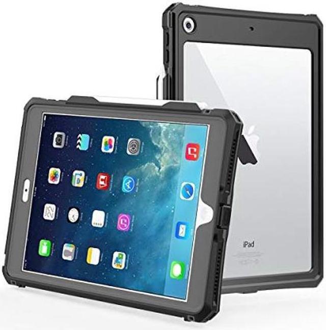 Main image of SaharaCase Water-Resistant Case for Apple iPad 10.2" (7th Gen 2019) and (8th Gen 2020) [Shockproof Bumper] Heavy Duty Military Tested IP68 Water Resistant Rugged Protection Antislip - Black