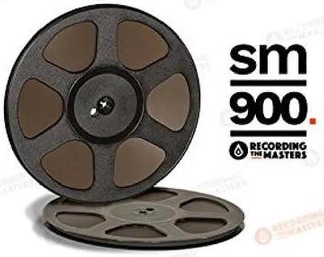 Main image of New RTM PYRAL SM900 1/4" 2500' 762m 10.5" Plastic Reel Trident Hinged Box RMG/EMTEC Studio Mastering Tape R34621