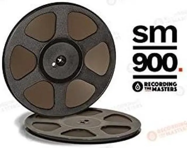 Alt view image 2 of 4 - New RTM PYRAL SM900 1/4" 2500' 762m 10.5" Plastic Reel Trident Hinged Box RMG/EMTEC Studio Mastering Tape R34621