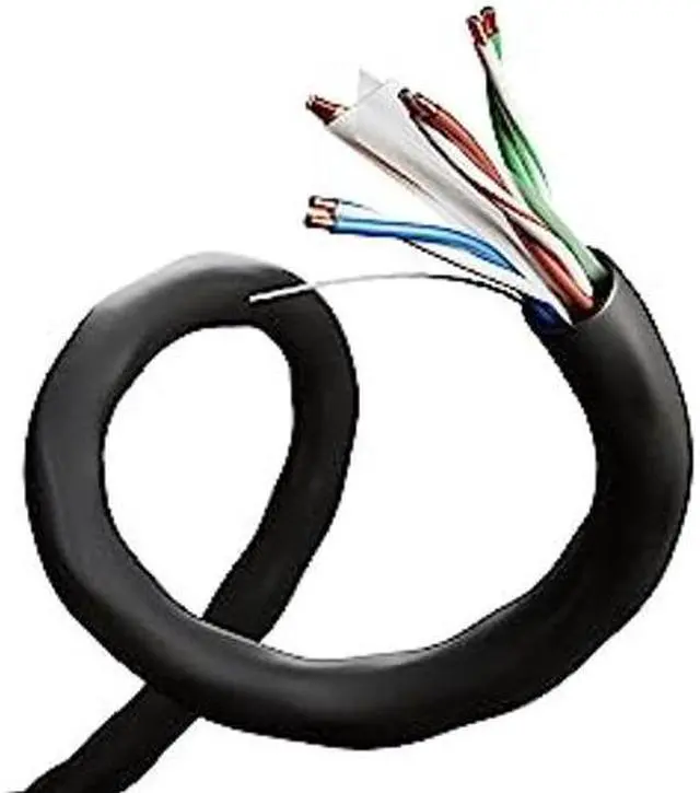 Alt view image 3 of 5 - Transber CAT6 CM - 1000ft - CCA - 23AWG - UTP - 550MHz/10Gbps Ethernet Cable (Black)
