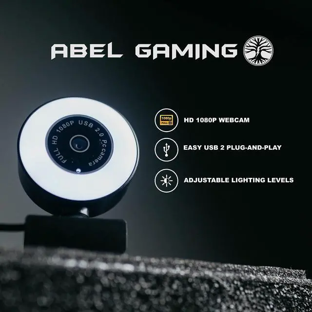 Alt view image 2 of 4 - Live Streaming Kit- Perfect for Streaming Video Games on Twitch, YouTube, Podcasts and Working from Home. Includes 1920x1080p Webcam, Professional USB Microphone, and One LED Multi-Color Ringlight.