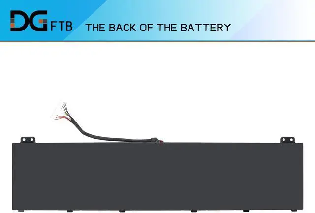 Alt view image 3 of 5 - DGFTB AP21A8T AP21A7T Laptop Battery for Acer Predator Helios 300 PH317-56-78LY PH315-55-72EA PH315-55-770K PH315-55-965Z PH317-56-78SM PH315-55-78L7 Nitro 5 AN517-55-50NF (15.4V 90Wh/5845mAh)