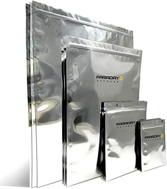 Main image of Faraday Defense 15pc Kit NEST-Z Faraday Bag EMP/Solar-Flare Prepper Ultra Thick - Military Grade Design, Superior Shielding Performance, Phones - Radios - Hard Drives - Tablets - Laptops Made in USA
