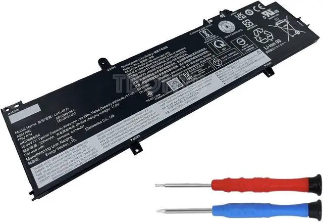 Main image of TBONTB L21L4P71 Battery Compatible with Lenovo Thinkpad T14 P14s Gen 3 2022 L21M4P71 L21C4P71 L21D4P71 L21M4P72 SB10W51964 5B10W51863 SB10W51965 5B10W51864 SB10W51967 Series [15.44V 52.5Wh 3400mAh]