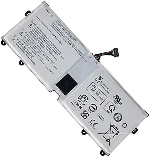 Alt view image 2 of 3 - LBV7227E Battery Replacement for LG Gram 15 16 17 2020 2021 15Z90N 17Z90N 16ZD90P 16Z90P 16Z90PC 16Z90PG 17Z90P 17Z90N-VA76K Series 2IC96/90/114 7.74V 80Wh 10336mAh