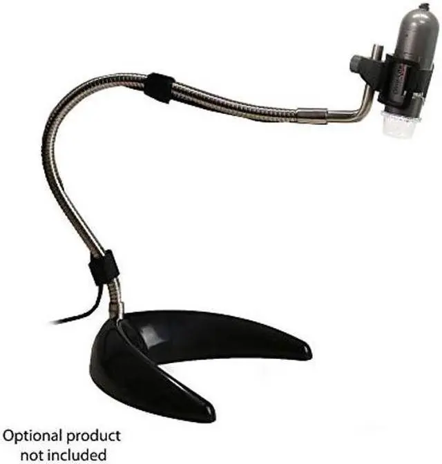 Alt view image 3 of 5 - Dunwell Tech, Inc MS22B Flex-arm Desktop Stand (Black) - Designed for Dino-Lite