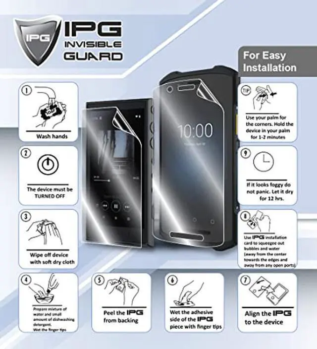 Alt view image 3 of 5 - IPG For Topaz signature pads 750 series T-LBK750,TM-LBK750 (3 Units) Screen Protector Hydrogel Invisible Ultra HD Clear Film Anti Scratch Skin Guard,Smooth/Self-Healing/Bubble -Free for 750
