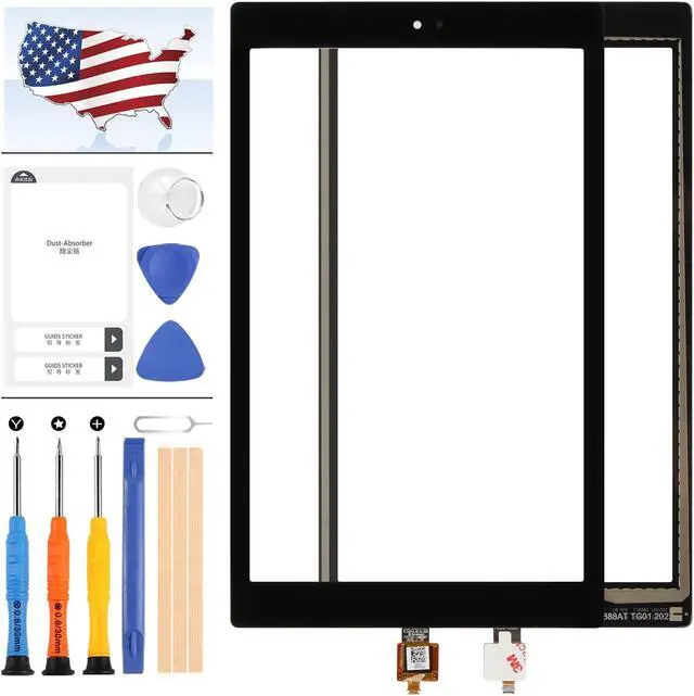 Main image of Screen for  Fire HD 10 HD10 2019 9th M2V3R5 Touch Screen Digitizer Full Outer Glass Panel Lens Replacement with Free Tools (Not Including LCD Display)