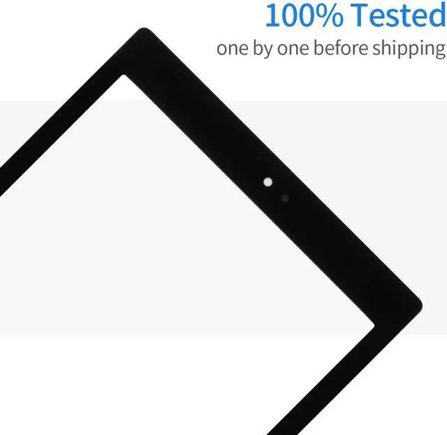 Alt view image 4 of 5 - Screen for  Fire HD 10 HD10 2019 9th M2V3R5 Touch Screen Digitizer Full Outer Glass Panel Lens Replacement with Free Tools (Not Including LCD Display)