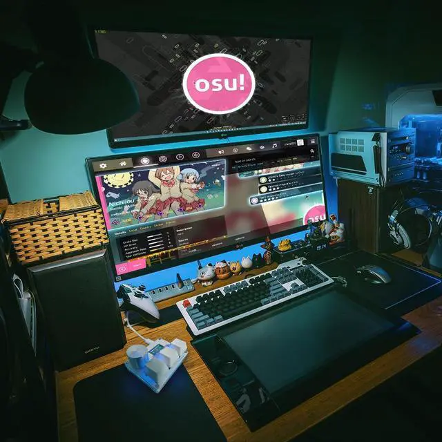 Alt view image 5 of 5 - BTXETUEL SayoDevice OSU O3C Rapid Trigger Hall Switches Magnetic Linear Switches Keyboard with Knob and Screen,Copy Paste,Shotcut,Macro Hotswap Mini Keypad....