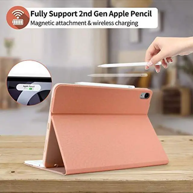 Alt view image 3 of 5 - Keyboard Case for iPad Air 5th Generation 2022/ iPad Air 4th Gen 2020/iPad Pro 11 Inch 2018, 10.9 inch Case with Pencil Holder, Detachable Bluetooth Keyboard Smart Tablet Case for iPad Air 5th/4th Gen